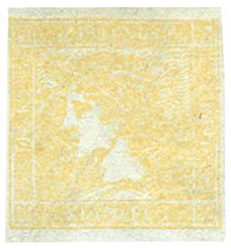 Austria 1851, Yellow Mercury unused - extremely rare