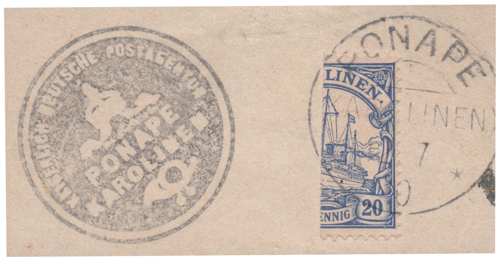 German Caroline Islands 1910 - Ponape provisional